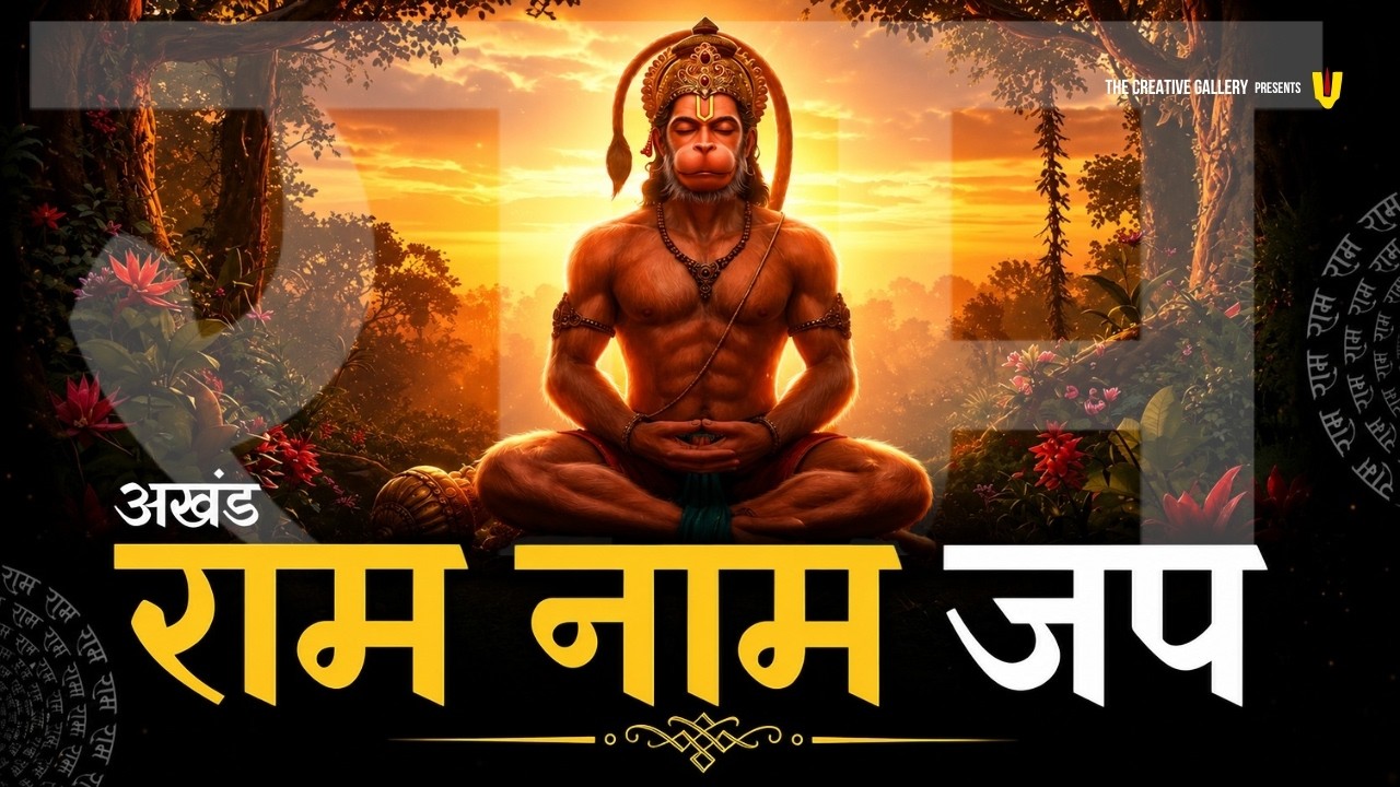 राम नाम जाप 11000 बार | Shri Ram Naam Jaap 11000 Times | Ram Ram Chanting | श्री राम नाम जाप