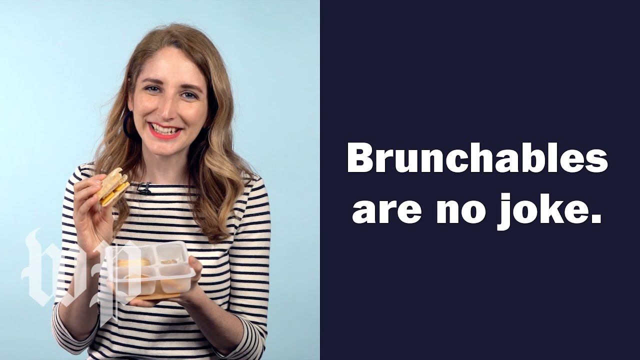 Brunchables are available IRL. Do they taste like we imagined?