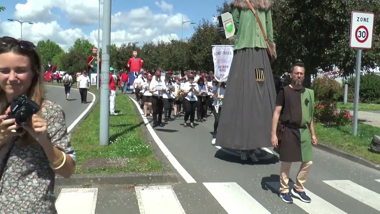 Défilé 23 06 2024 Saint Amand les Eaux Accord Musical