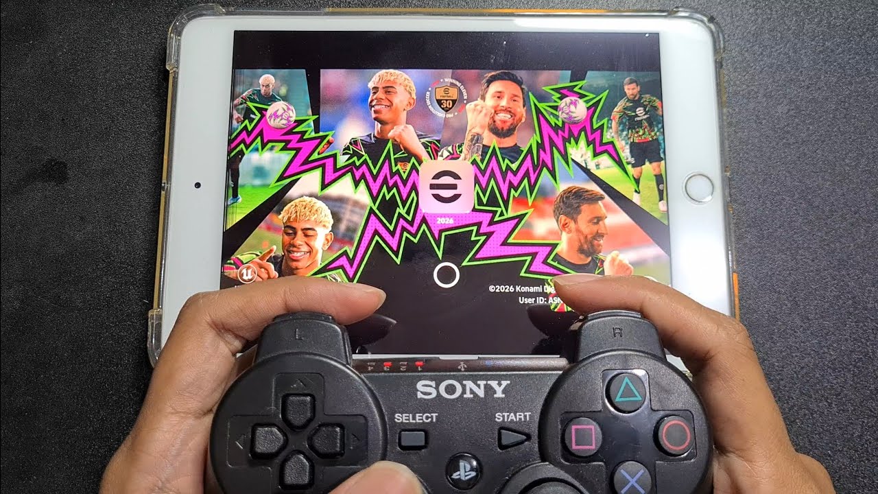 How to Connect a PS3 Controller to iPad and Play eFootball
