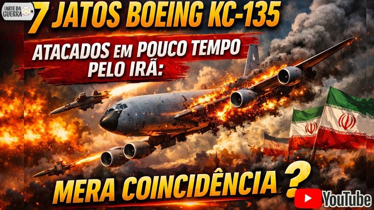 7 Jatos Boeing KC-135 Atacados em Pouco Tempo Pelo Irã:  Mera Coincidência ?