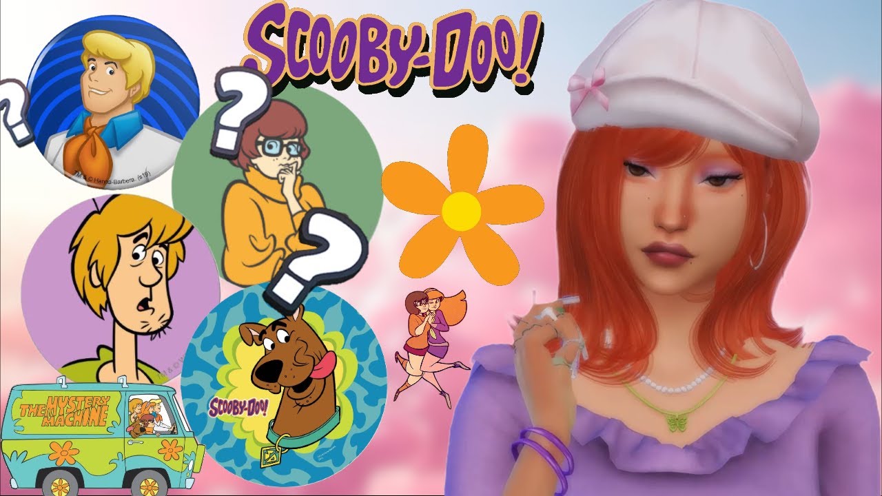 ☆ Scooby Doo Characters 👻🔍🚗 As SIMS | Sims 4 Cas