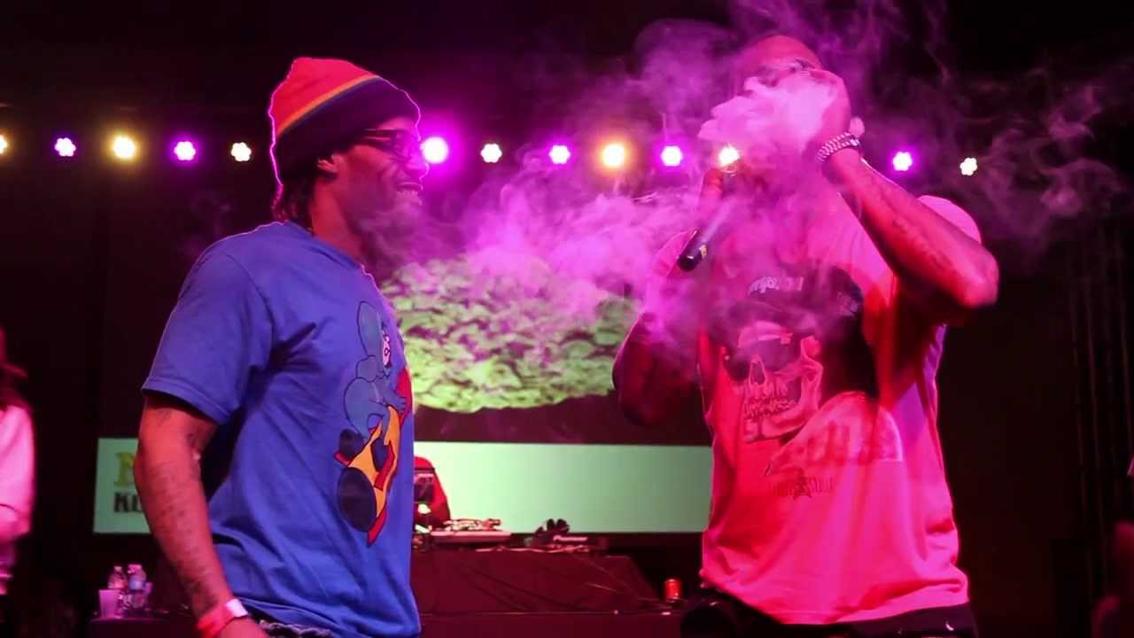 The Game and Redman at the 2013 HIGH TIMES LA Cup