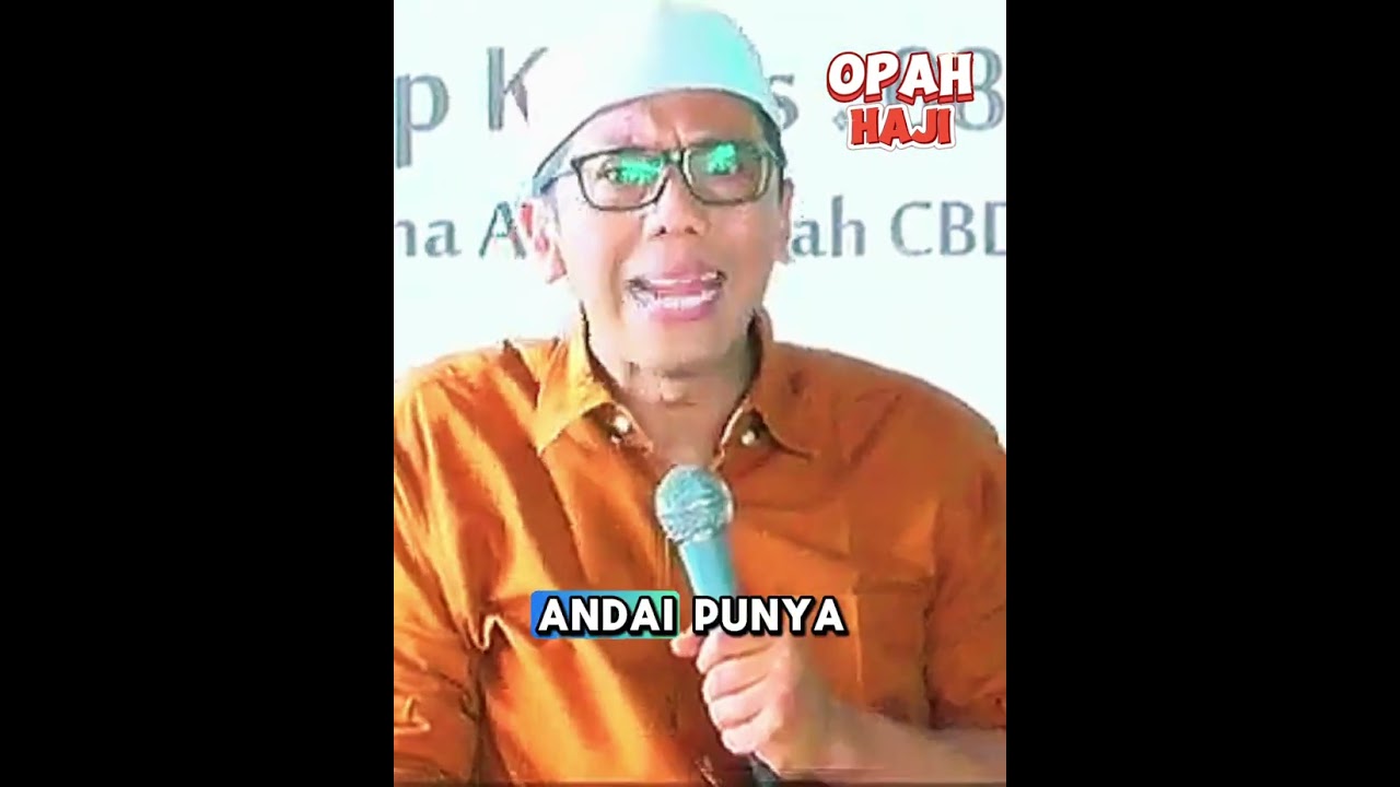 Ma'iyah atau kebersamaan  #opahhaji