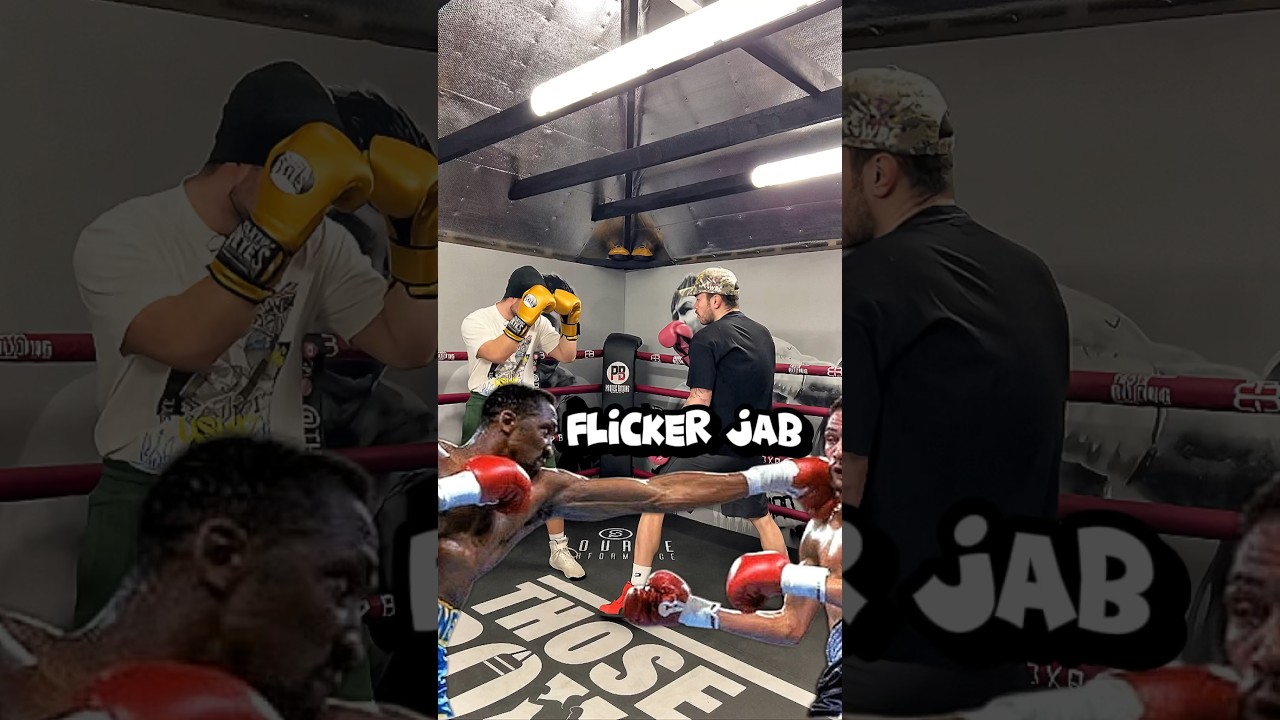 Изучите технику FLICKER JAB 🫡🥊 #бокс #вирусный #учитесьбоксировать #тренировкипобоксу #шорты