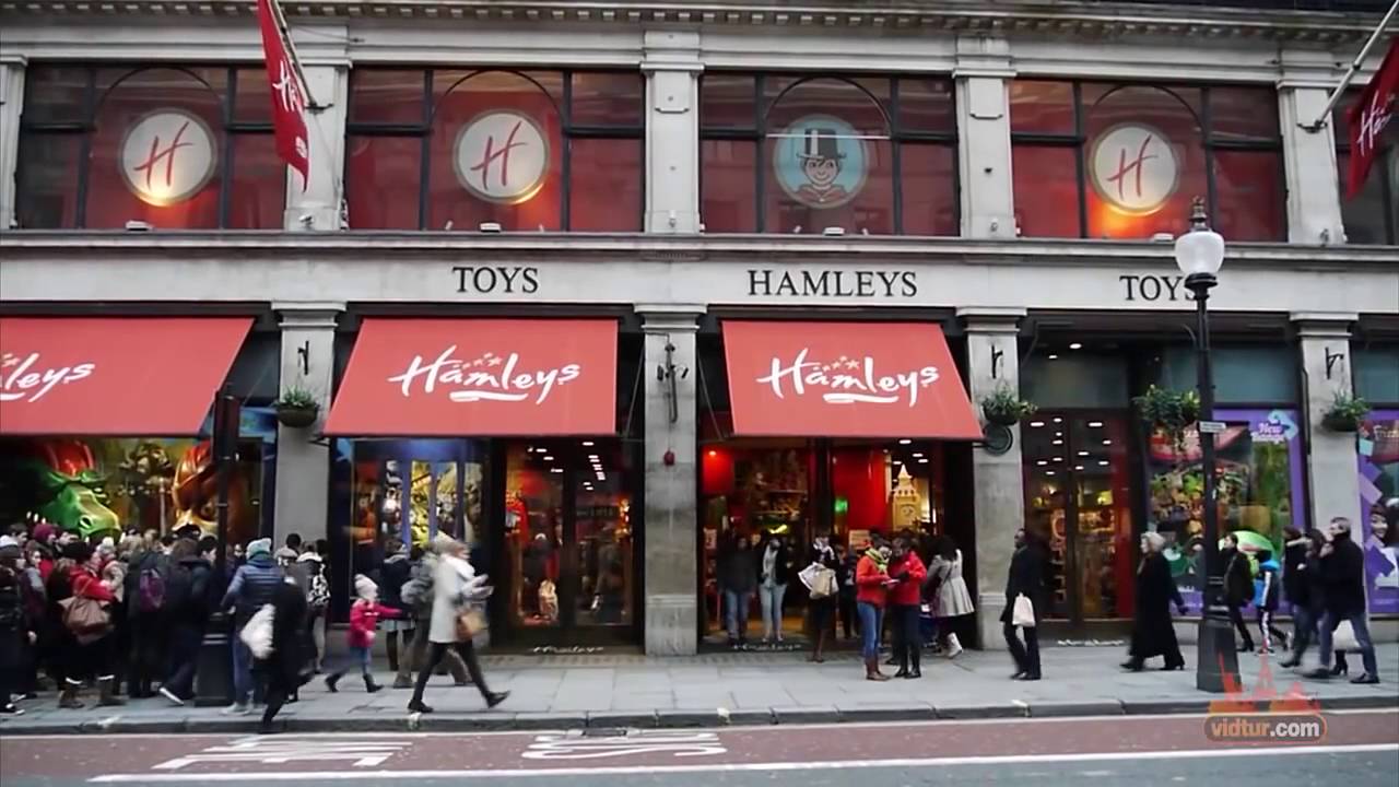 Shopping Areas in London Regent Street Video Guide by Vidtur.com