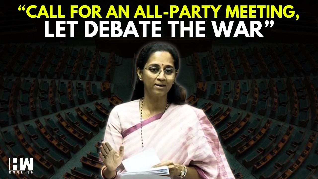 WATCH: NCP[SP] MP Supriya Sule Flags LPG Crises, Calls For All-Party Meeting Regarding West Asia War
