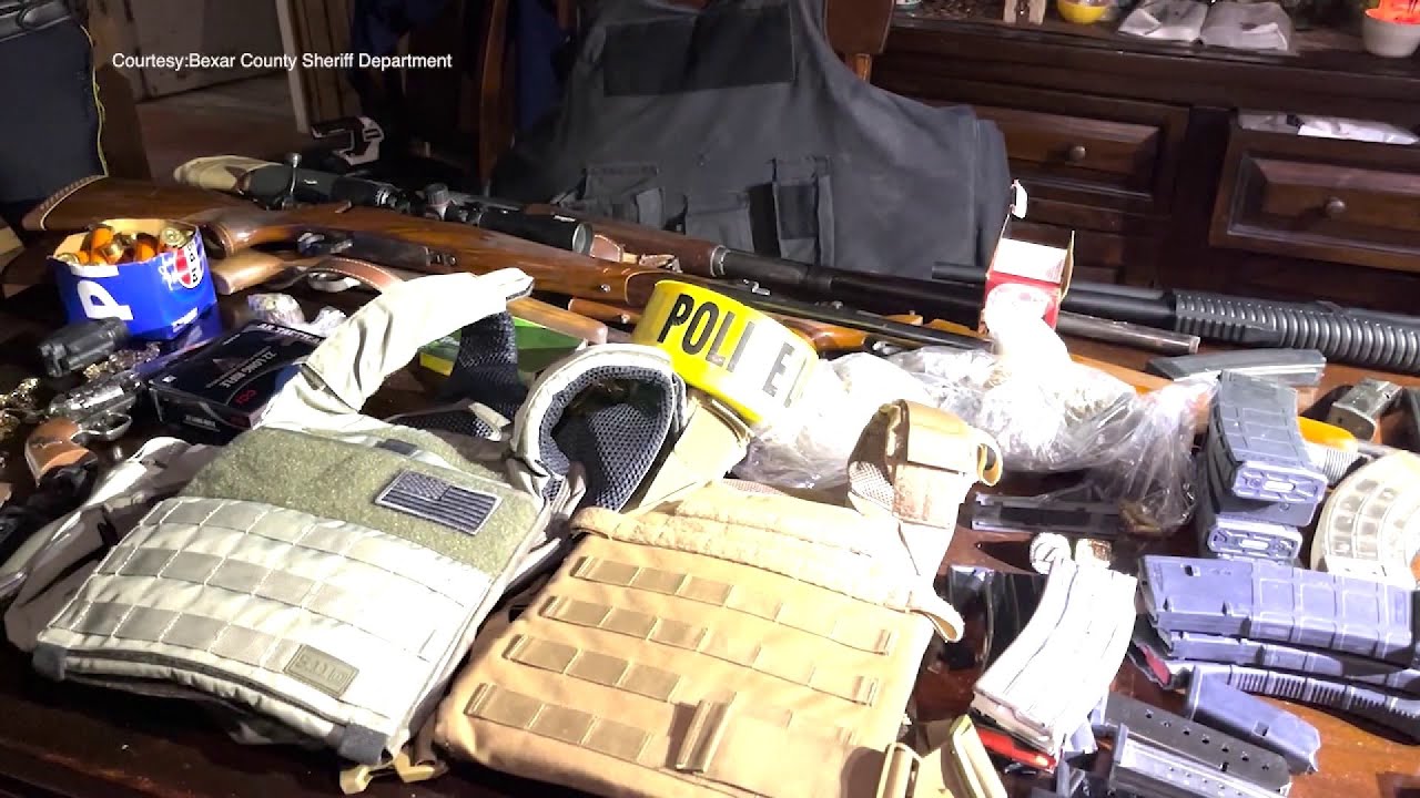 Stolen guns, possibly headed to Mexican cartels, seized during raid at local home, sheriff says