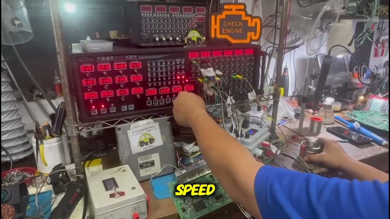 Toyota Hilux Vigo ECU bench test 