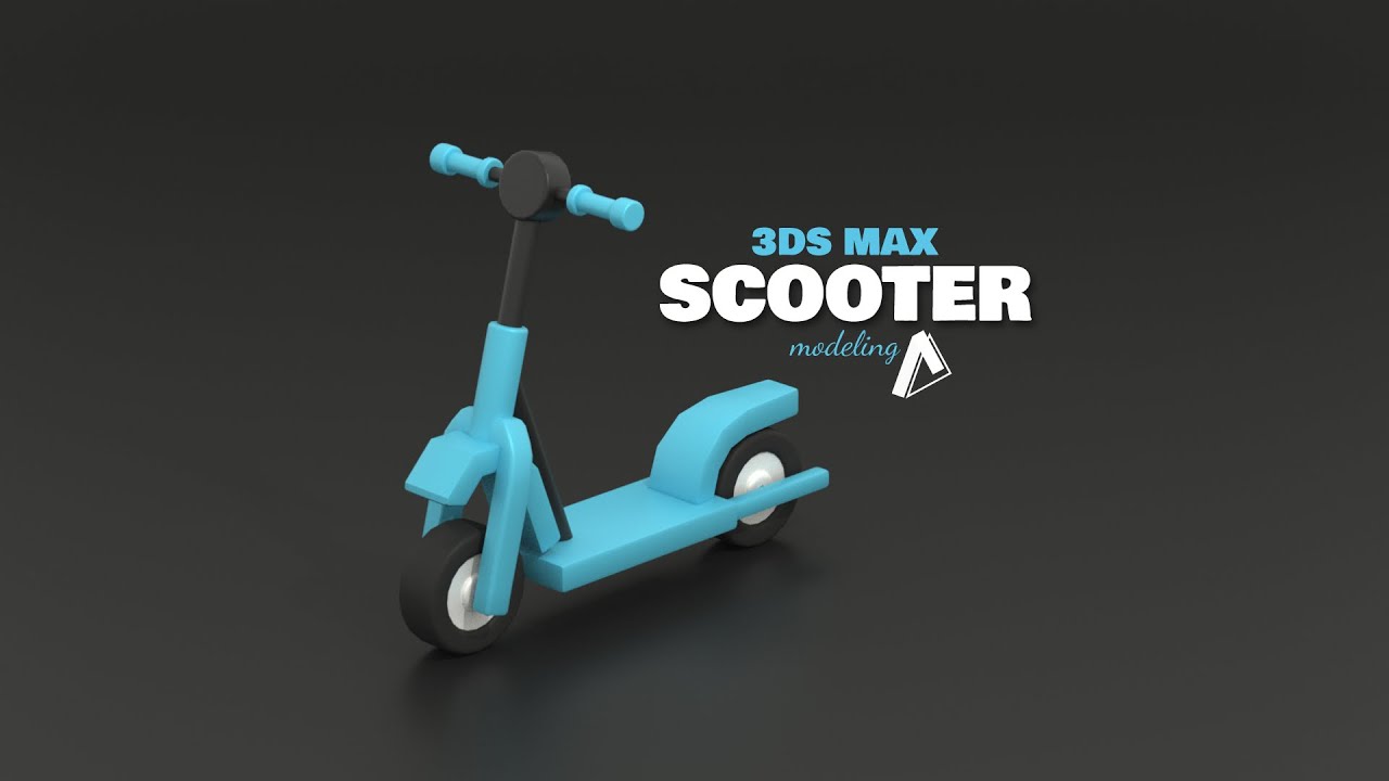 Scooter Modeling | 3DS Max