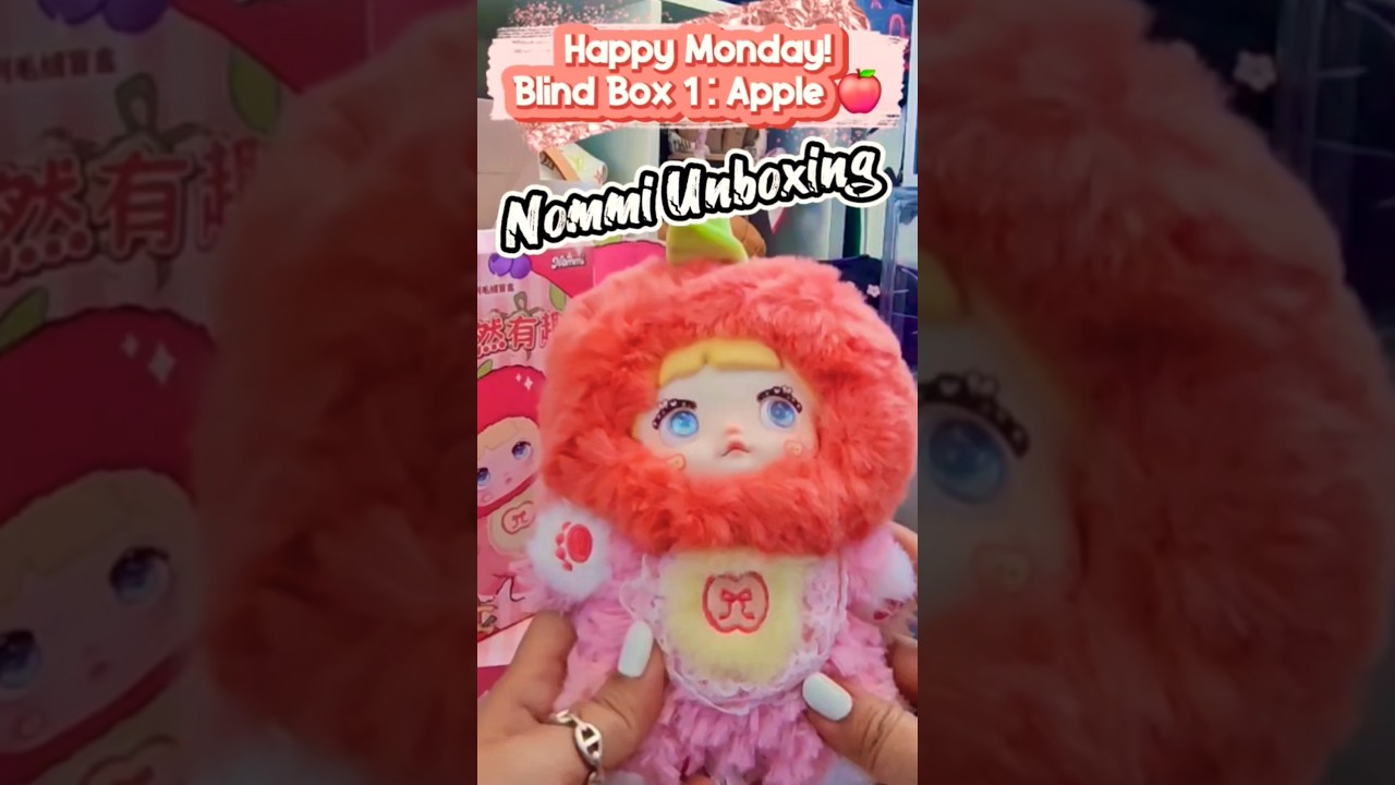 NOMMI BLIND BOX #1 UNBOXING THE INTERESTING FRUITS SERIES🍎 Happy Monday!! #nommi #unboxing #daybyday