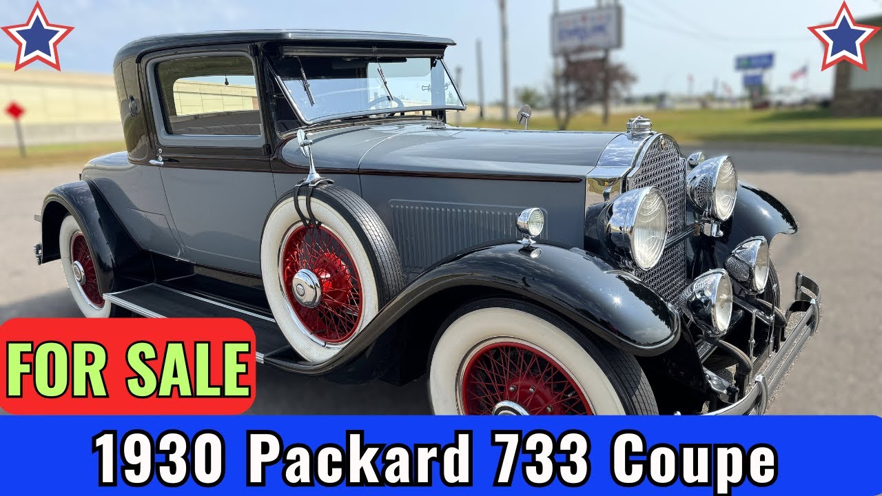 1930 Packard 733 Coupe * FOR SALE * $35,980  *   #usa #classiccars #automobile