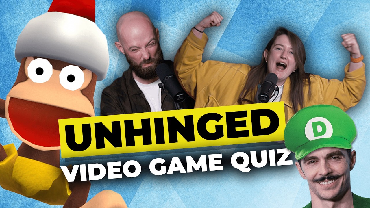 We Barely Survived This Video Game Quiz | featuring ROSIE CADDICK!