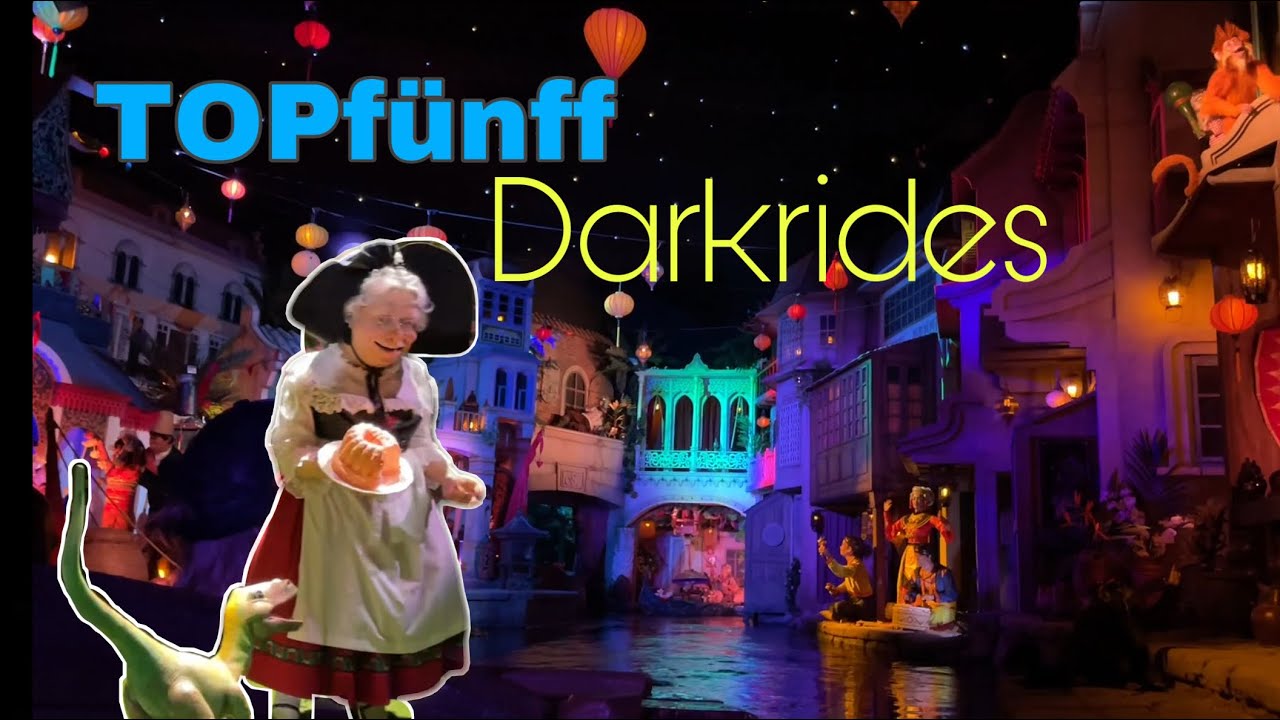 TOP 5 Die besten Darkrides im EUROPA-PARK |TOPfünff|