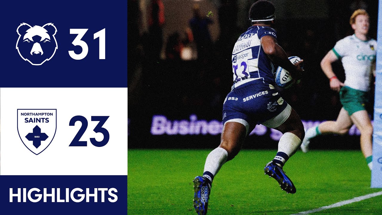 FIJIAN FLAIR SEALS BONUS-POINT WIN! Highlights: Bristol Bears vs Northampton Saints