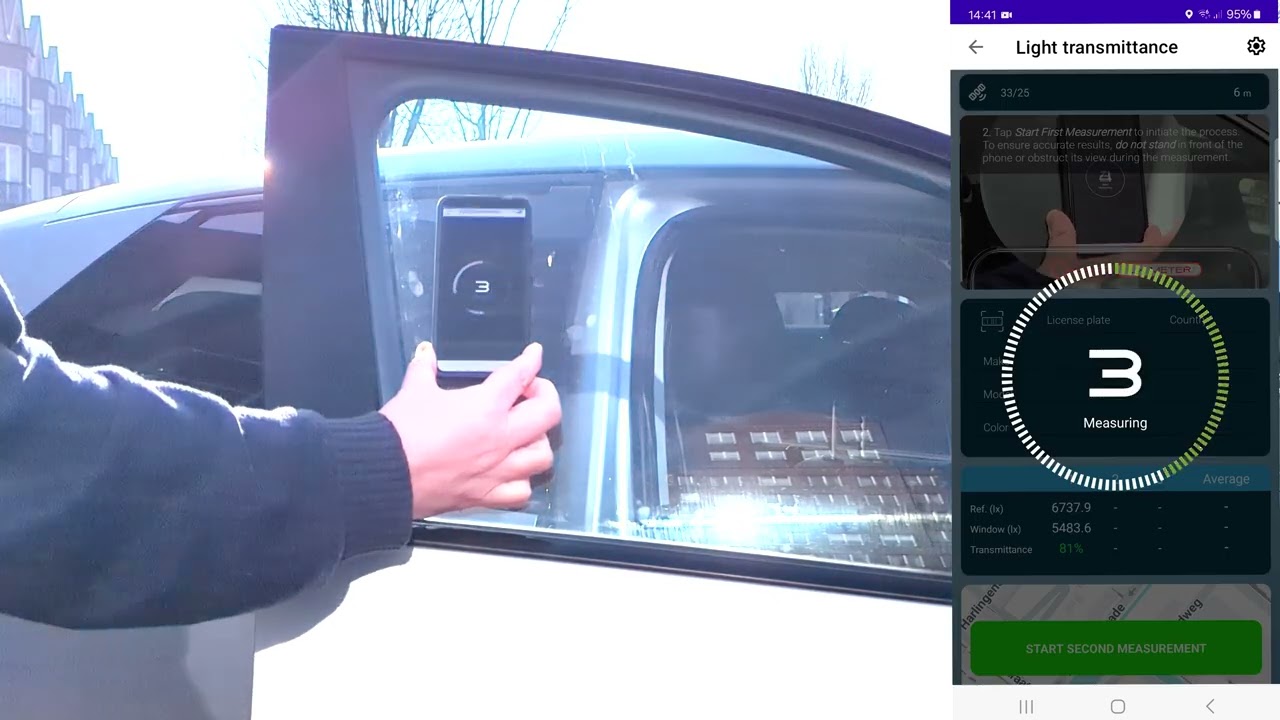 Demo LEO247 Traffic - Light transmittance meter