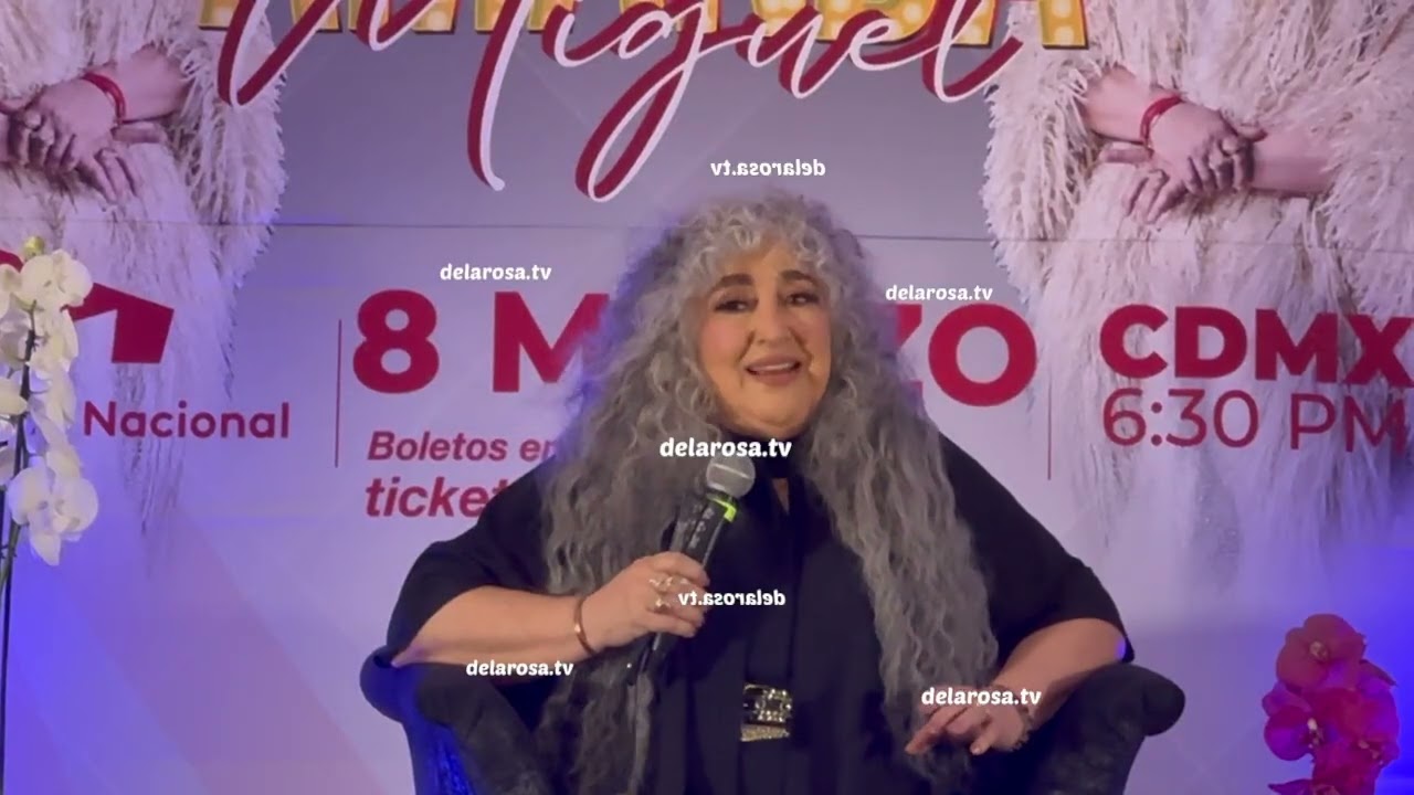 En el anuncio de sus conciertos Amanda Miguel asegura que tambien la mujer es infiel