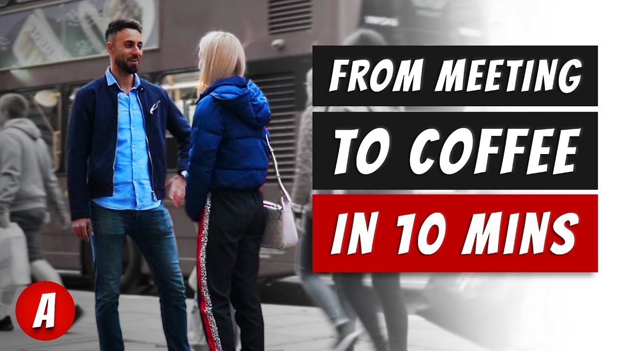 Approach A Girl On The Street And Instantly Take Her On A Coffee Date (UNCUT FOOTAGE)