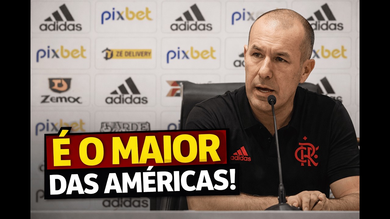 PRIMEIRA COLETIVA DO TÉCNICO DO FLAMENGO! TUDO SOBRE O ELENCO, EX-CLUBE E SEUS OBJETIVOS NO MENGÃO