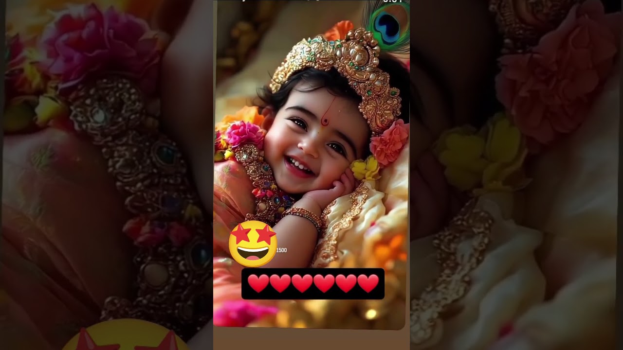 soote soote gehre neend mai munna kyu mukai🤩☺️#trending #love #ytshorts #viralshort #radhakrishna
