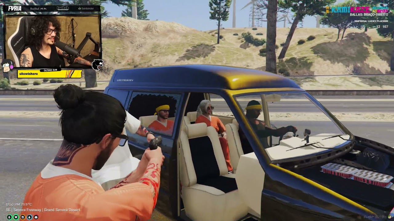 VAGOS NÃO ENTENDERAM NADA Q TAVA ACONTECENDO KKKKKKKKKKKKKKKK [GTA RP - KAMIKAZE]