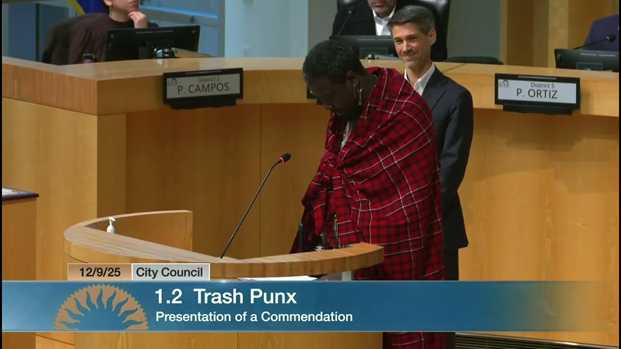 The Trash Punx and Sabore's Well | Commendation by the City of San Jose 2025
