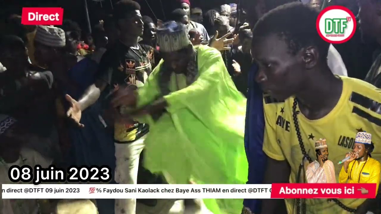 Goudi Zikar 💯% Faydou Sani #4- Kaolack : Ass THIAM @DTFTV 08 juin 2023