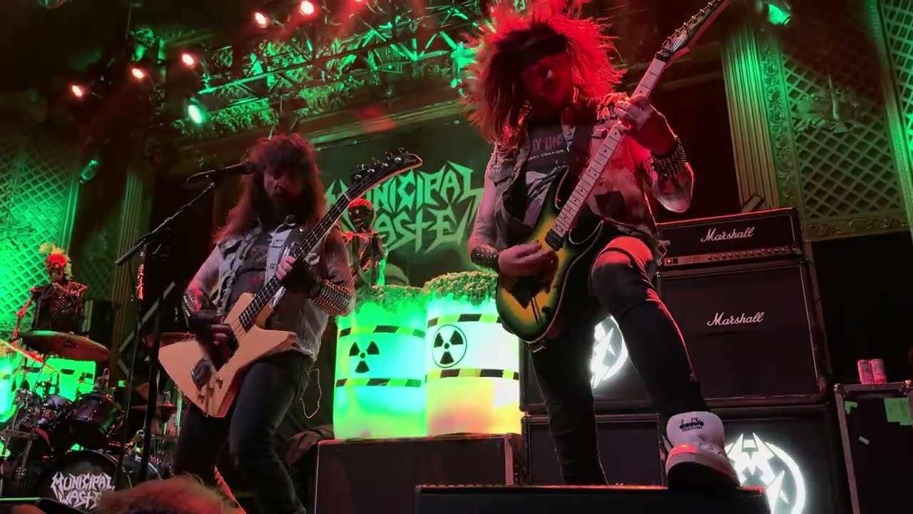 Municipal Waste - Sadistic Magician & Slime and Punishment (Live) 4K