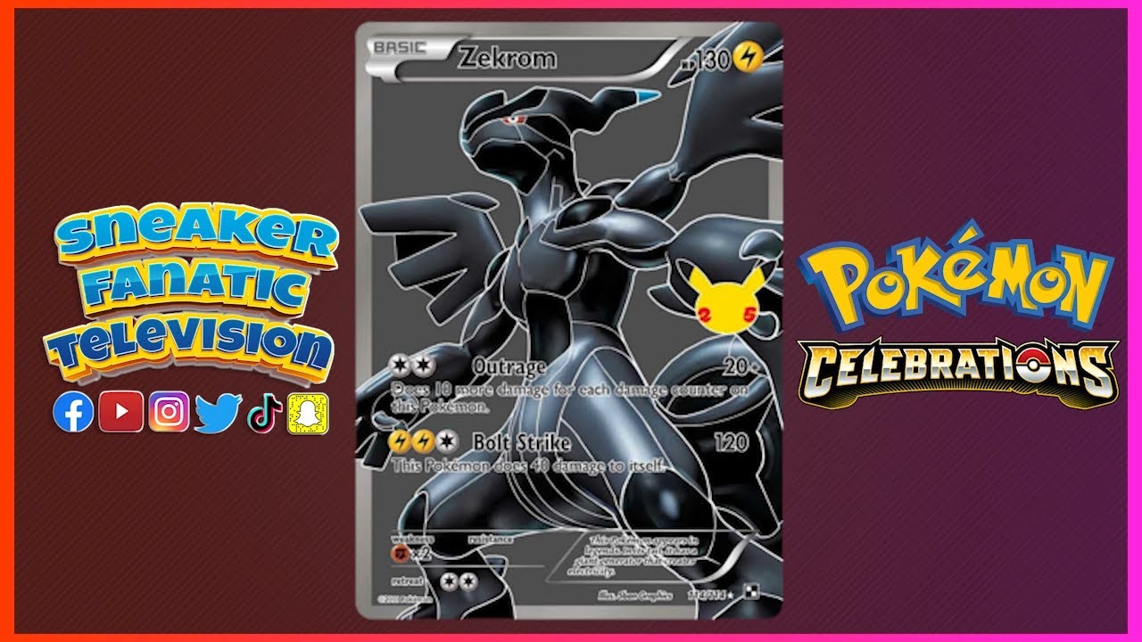 Pokemon TCG Celebrations Complete Set List