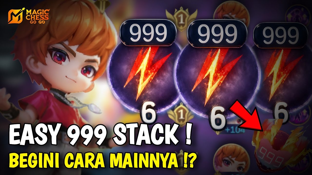 CARA MUDAH 999 NEOBEAST ?! PAKE COMMANDER META MAGIC CHESS INI AUTO LEBIH CEPAT? MAGIC CHESS GOGO