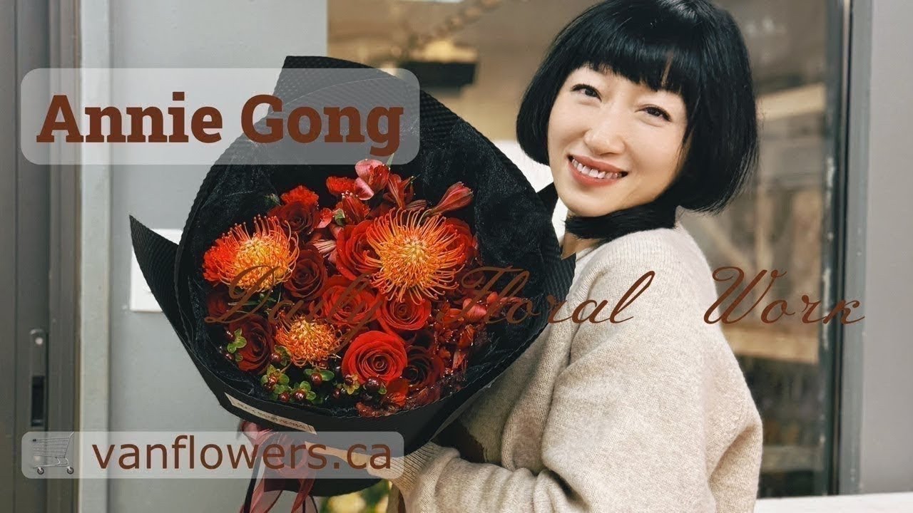 Annie快乐花艺Day 258｜开业花篮｜生日花束｜