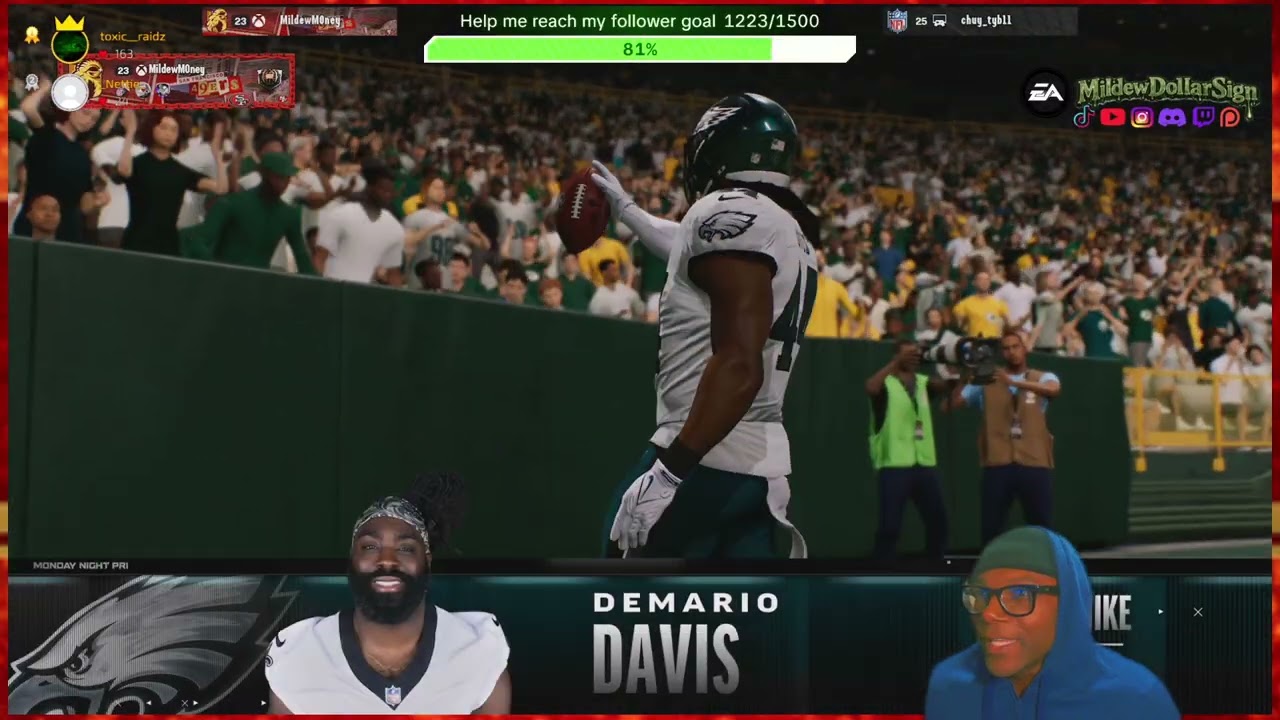 VS Packers (Franchise) Choked FG