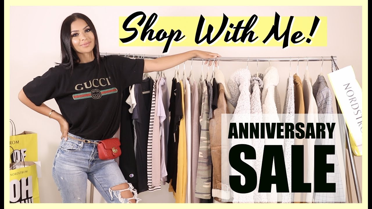 COME SHOPPING WITH ME | TRY ON NORDSTROM ANNIVERSARY SALE 2018 | Diana Saldana