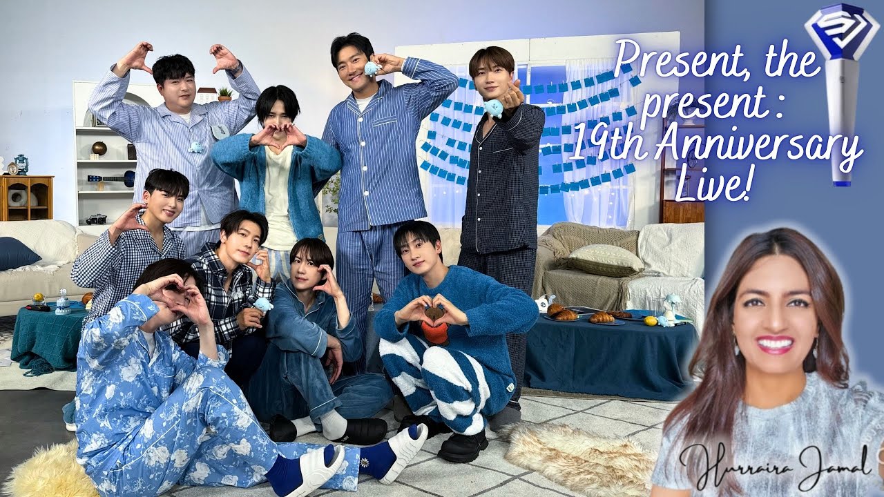 SUPER JUNIOR | Present, the present: SUPER JUNIOR's 19th Anniversary Live! Watch-with-ME! 💙🎂