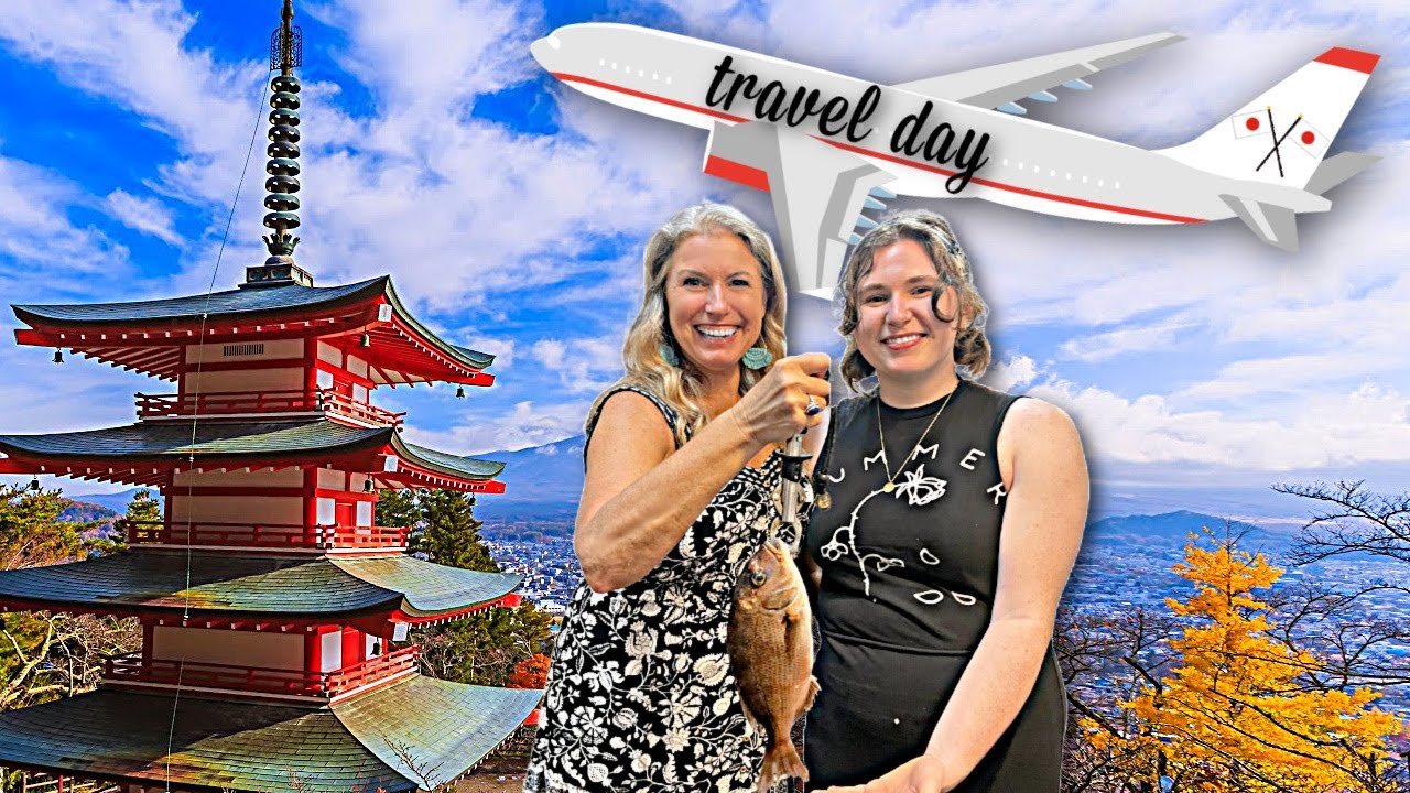33 Hour Travel Day!! | Japan Travel Vlog Series Ep 1