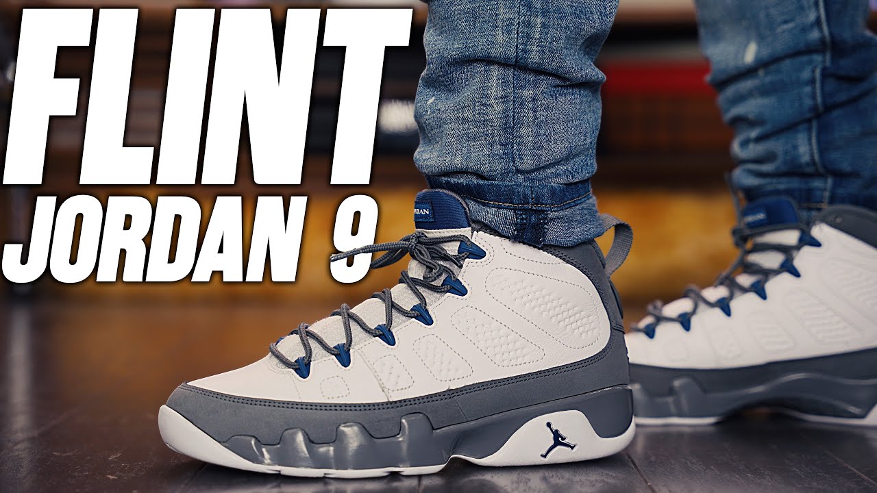 There BACK after 24 Years ! Air Jordan 9 Flint Grey and French Blue Review