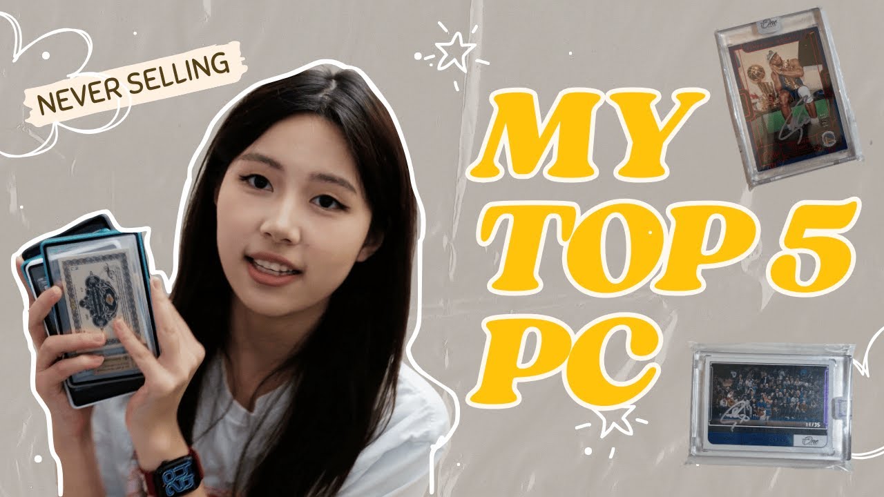 I Will NEVER Sell These 5 Cards! 🙅‍♀️就算退坑也不賣的5張卡！ My Top 5 PC Showcase (Curry/Kobe/KD) | 我的收藏Top 5