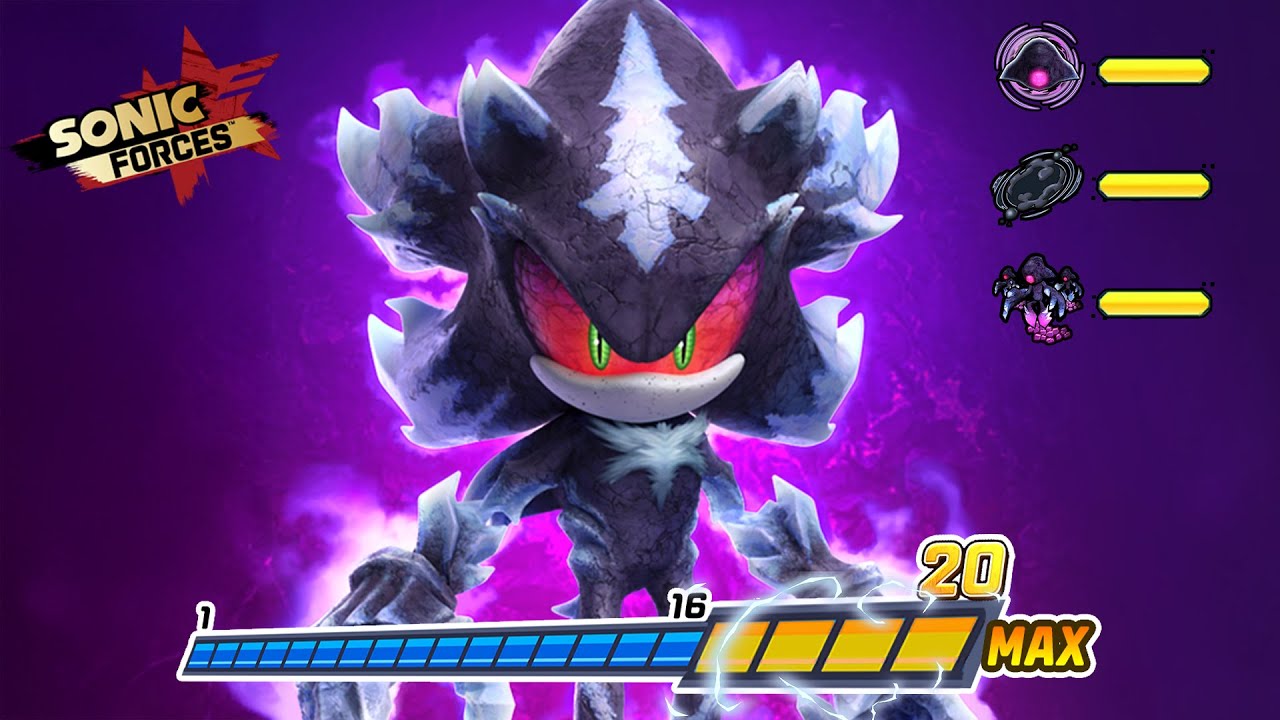 Mephiles the Dark | LEVEL 20 SHOWCASE | Sonic Forces: Speed Battle