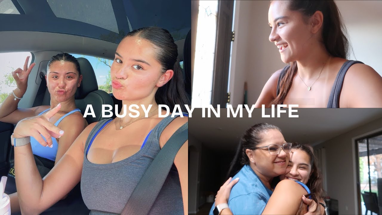 DAY IN MY LIFE: creating better habits & welcoming my mom home