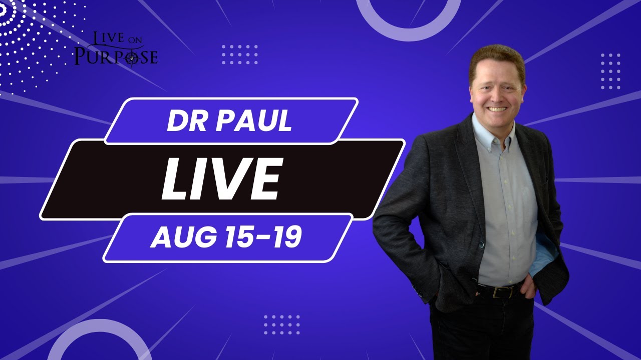 Train Your Brain - Get DrPaul LIVE August 15-19