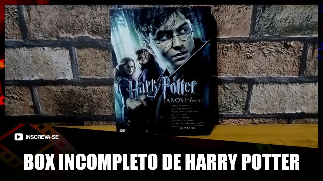 BOX DVD - HARRY POTTER ANOS 1-7parte1