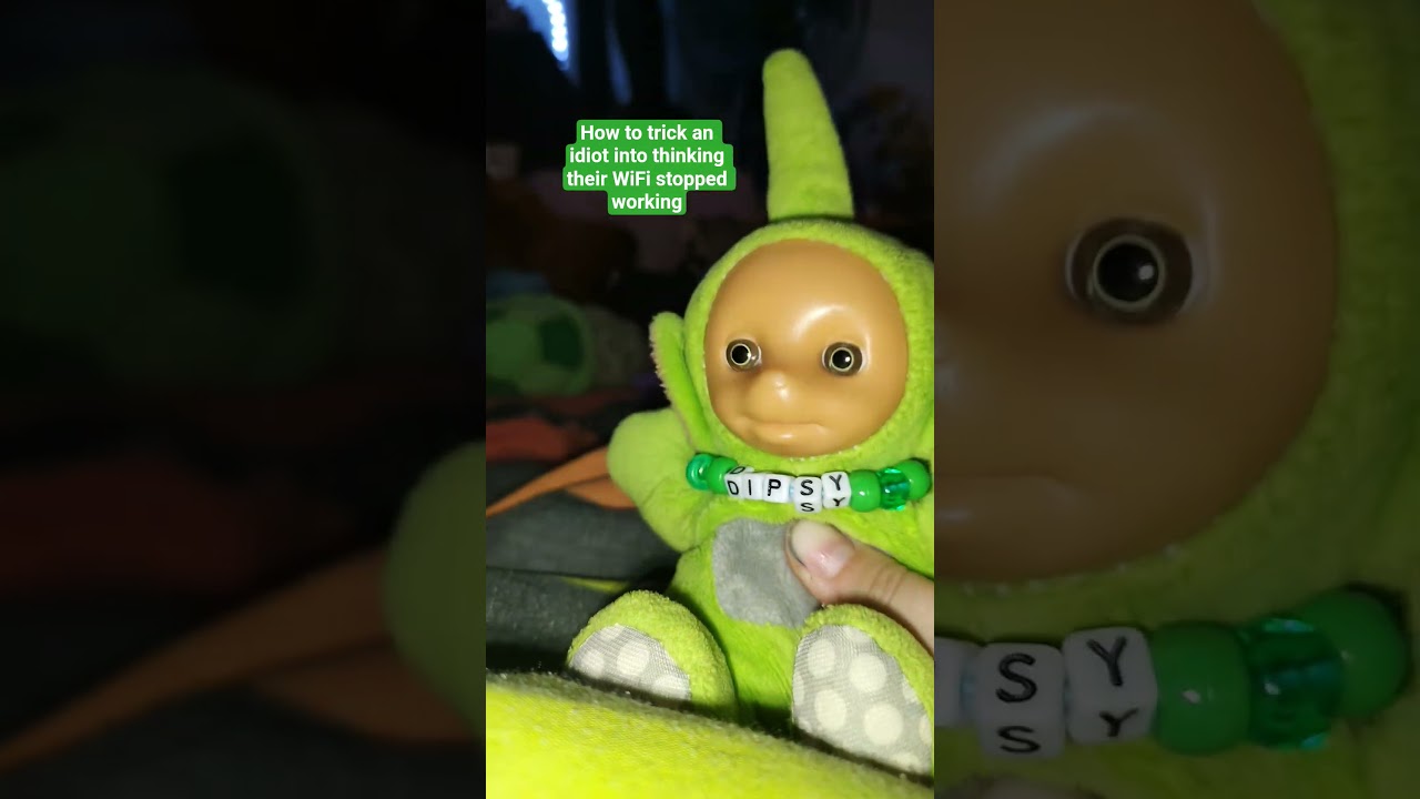 How to trick an idiot into thinking their WiFi stopped working