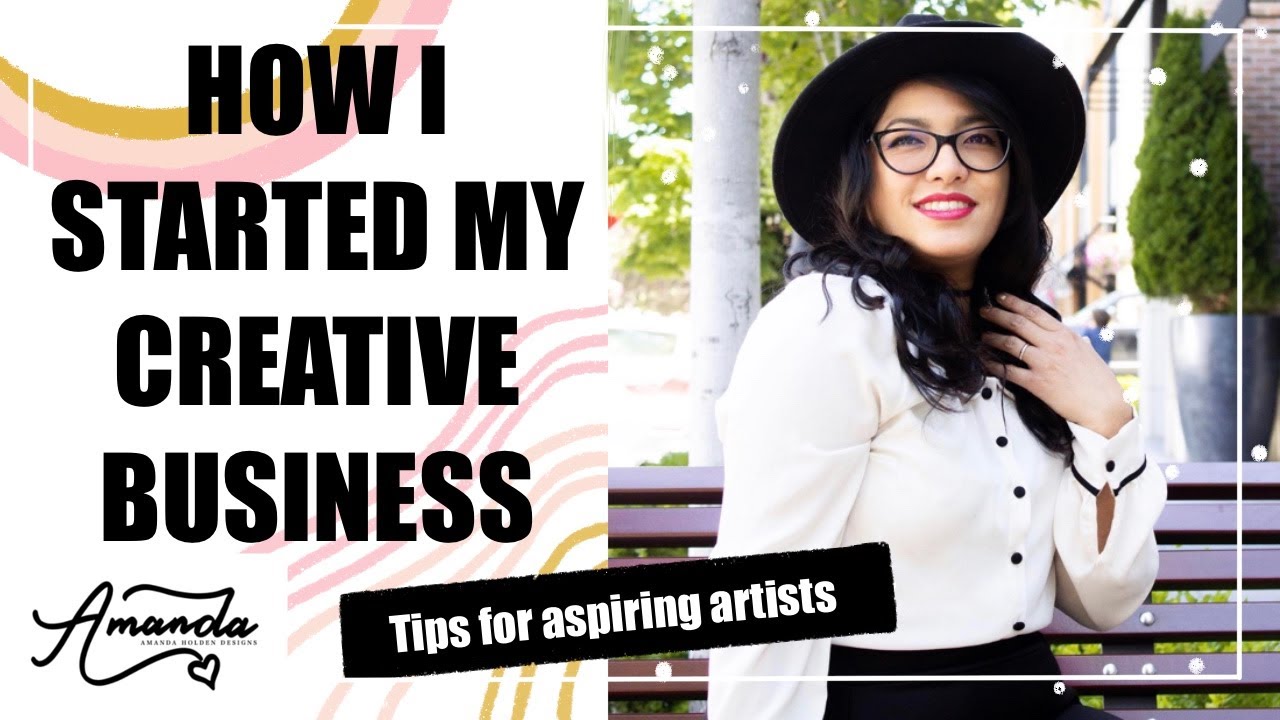 HOW I STARTED MY CREATIVE BUSINESS & TIPS FOR ASPIRING ARTISTS, FULL TIME ARTIST