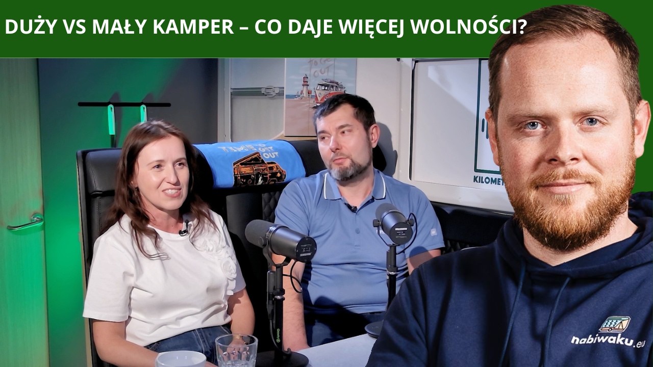 Duży vs mały kamper &ndash; co naprawdę daje więcej wolności? Marcelina i Rafał z kanału Misja Nieznane