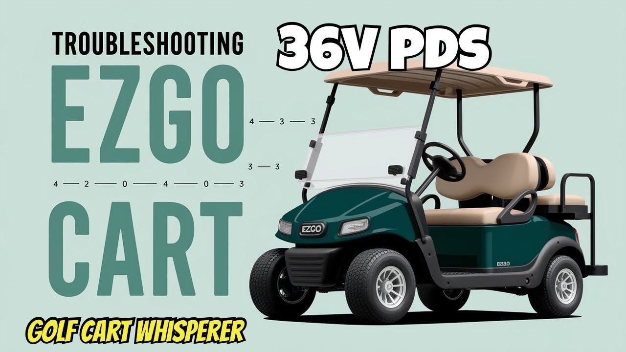 ГОЛЬФ-КАРТ EZGO НЕ ДВИЖЕТСЯ. Ознакомьтесь с полным руководством по устранению неисправностей.