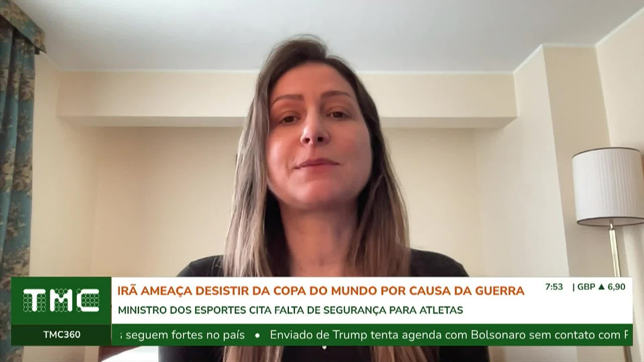 MARINA IZIDRO: IRAQUE OU EMIRADOS ÁRABES PODEM SUBSTITUIR O IRÃ NA COPA DO MUNDO
