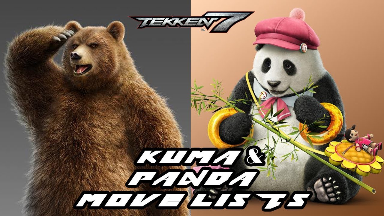 Tekken 7 - (Kuma) Panda Move List