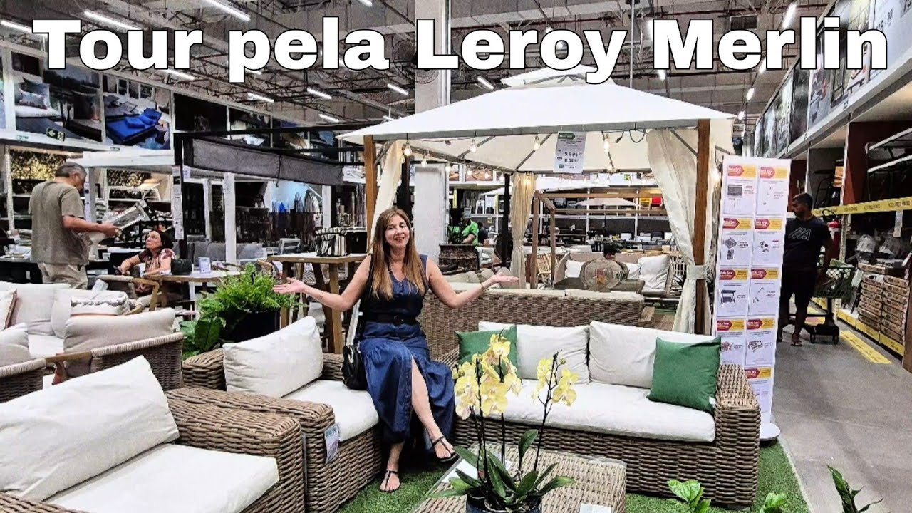 Tour Pela Leroy ✨️ Muitas Coisas Lindas para Decorar e  Mobiliar a Casa 🏠 Apaixonada