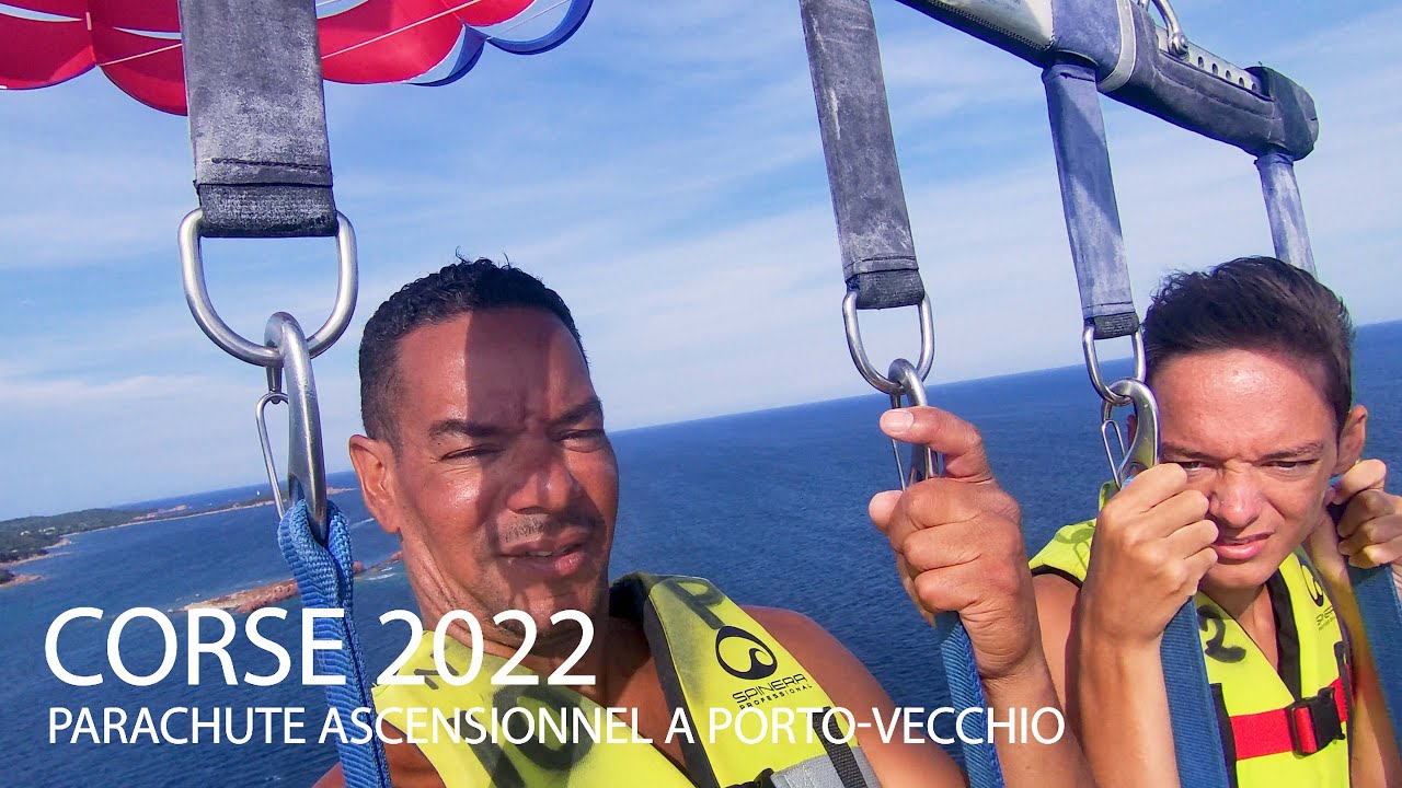 Parachute ascensionnel a Porto Vecchio