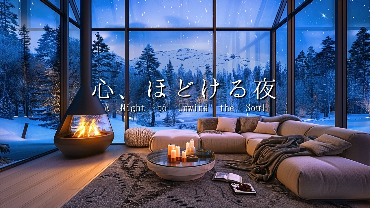 [睡眠用BGM] 心、ほどける夜｜優しいピアノの旋律｜自律神経を整える｜ストレス解消｜A Night to Unwind the Soul｜Relaxing Music for Deep Sleep